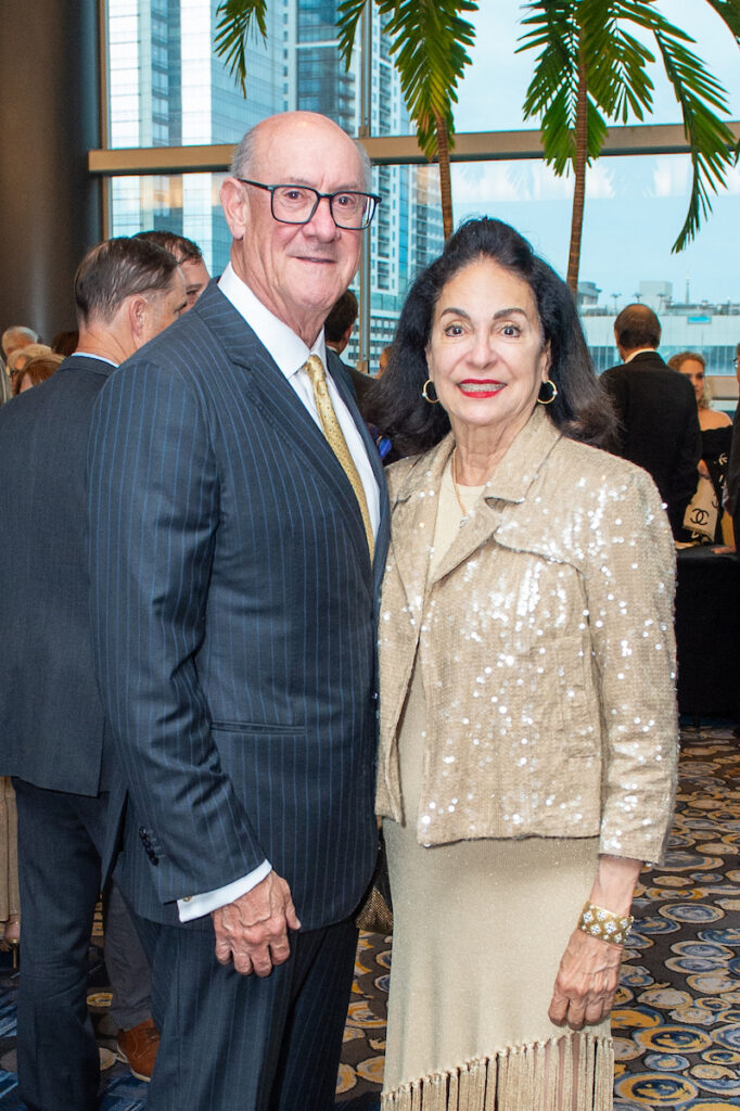 Ken & Mady Kades at the Holocaust Museum Houston LBJ Moral Courage Award Dinner (Photo by Jacob Power)