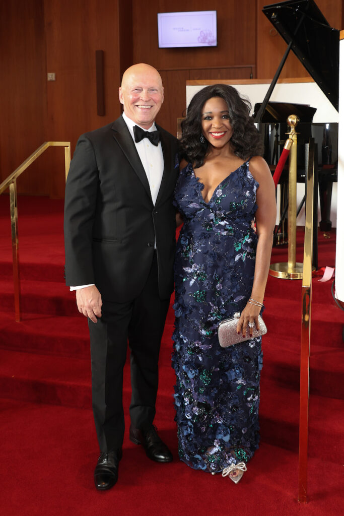 James Craig & Jacquie Baly at the Houston Symphony Wine Dinner & Collector's Auction. (Photo by Priscilla Dickson)