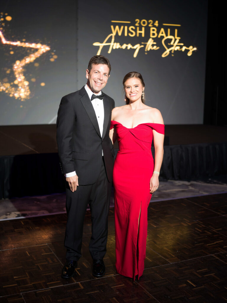 Jason & Courtney Jennaro at the Make-a-Wish gala (Photo by Daniel Ortiz)