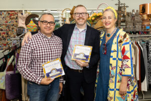 Jay Hitt, Adam Hitt, Karina Patman (Photo by Emily Jaschke)