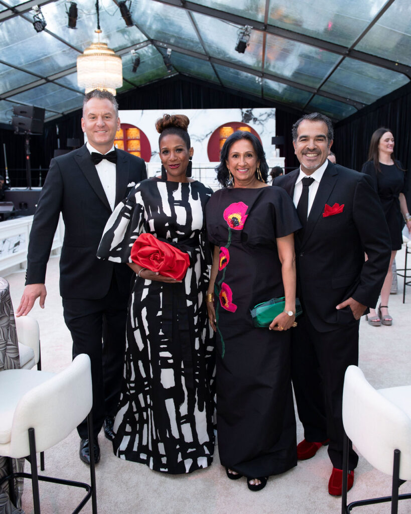 Jeff & Marlo Melucci, Gowri N Sharma & Alex Sharma  (Photo by Tamytha Cameron, Nate Rehlander, and Rob Wythe)