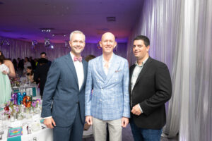 John Stallcup, Brian Leeke, Aaron Rosenberg at Studio Menil Presents: Alphabet Soup (Photo by Daniel Ortiz)