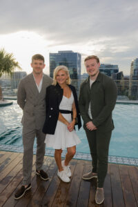 Josh Gear, Anna Moore, Billy Reeves (Photo by Robert Underwood)