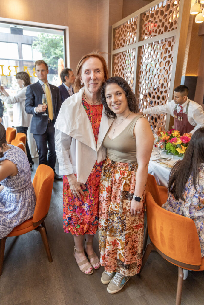 Judy Schuler, Tori Schuler at the de Boulle Diamond & Jewelry lunch at Bari (Photo by Jordan Geibel)
