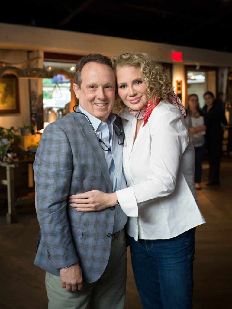 Honoree Franco Valobra, founder Kristi  Hoss Schiller at the 13th annual K9s4COPs 'Unleashed Gala'  (Photo by Daniel Ortiz)