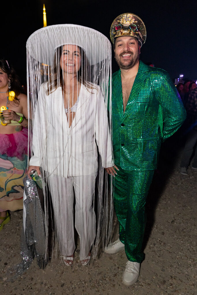 Laura & Martin Mathus at the Orange Show Art Car Ball (Photo by Emily Jaschke) 