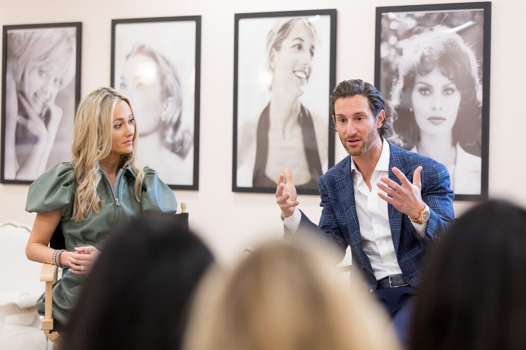 Lindsay Freedman, Dr. Jacob Unger. (Photo by Jonathan Zizzo and Heather Zak Christian)