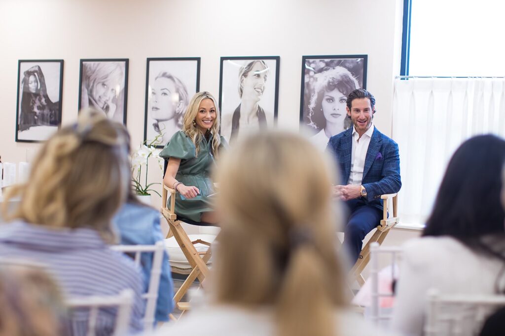 Lindsay Freedman and Dr. Jacob Unger. (Photo by Jonathan Zizzo and Heather Zak Christian)
