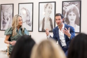 Lindsay Freedman, Dr. Jacob Unger (Photo by Jonathan Zizzo and Heather Zak Christian)