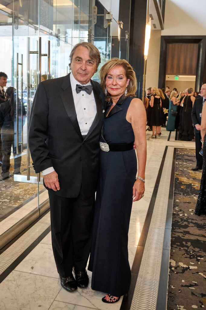 Mark Wawro & Melanie Gray at the Make-a-Wish gala (Photo by Daniel Ortiz)