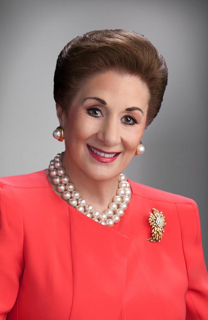 Residential real estate icon Martha Turner in her signature statement jewelry. (Photo courtesy of Deasa Turner)