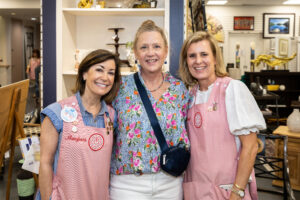 Marybeth Trevino Susan Yokley, Michele Holbrooke (Photo by Emily Jaschke)