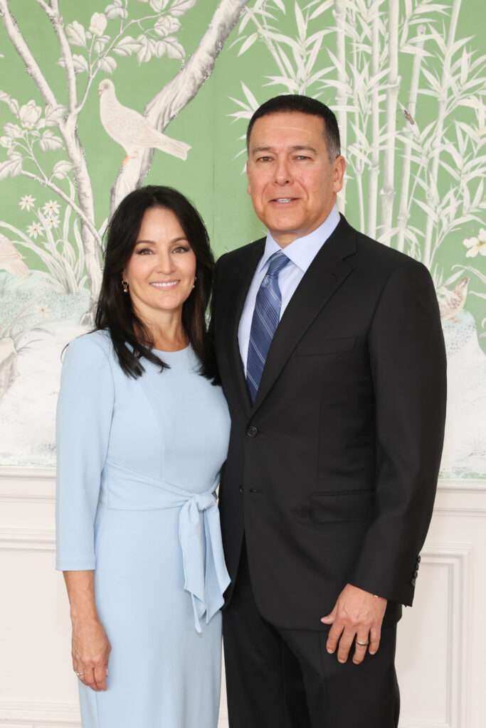 Monica & Russell Ybarra at the Men of Distinction luncheon