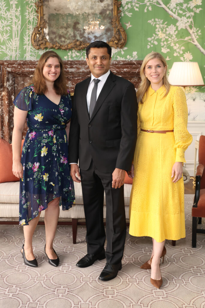 Dr. Jamie Anastas, Dr. Ramesha Papanna and Dr. Shaine Morris at the Men of Distinction luncheon