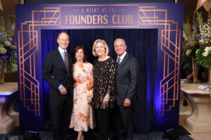Michael and Barbara Gamson, Betty Tapick, Dr. Carl Schmulen