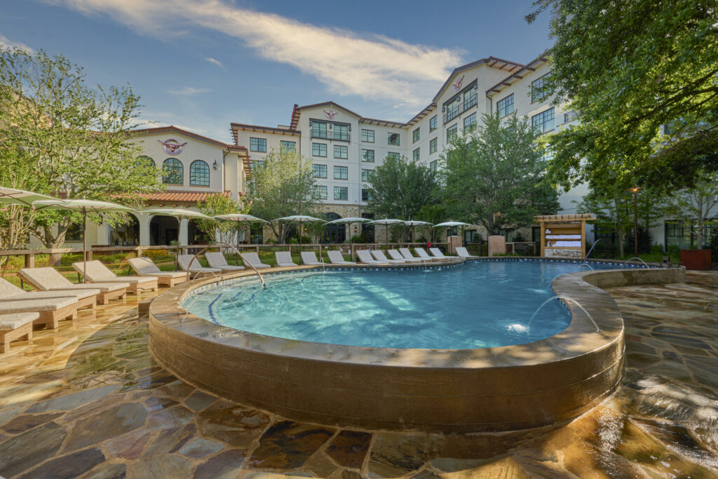 Hotel Drover is an oasis tucked into the bustling Stockyards District of Fort Worth.