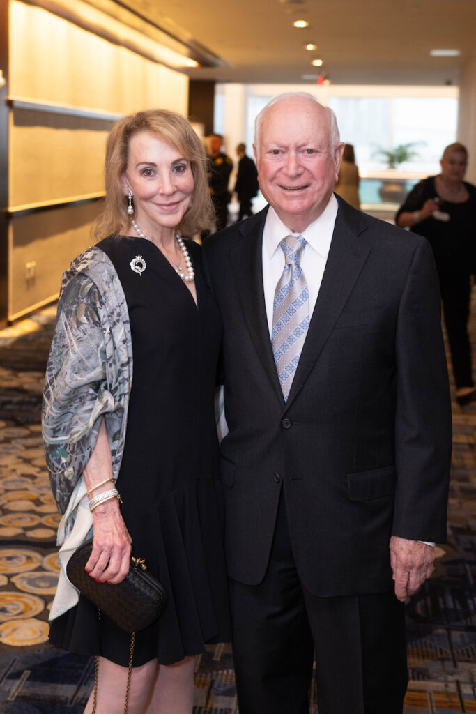 Cheryl & Stephen Golub at Holocaust Museum Houston’s 2024 LBJ Moral Courage Award Dinner  (Photo by Wilson Parish)