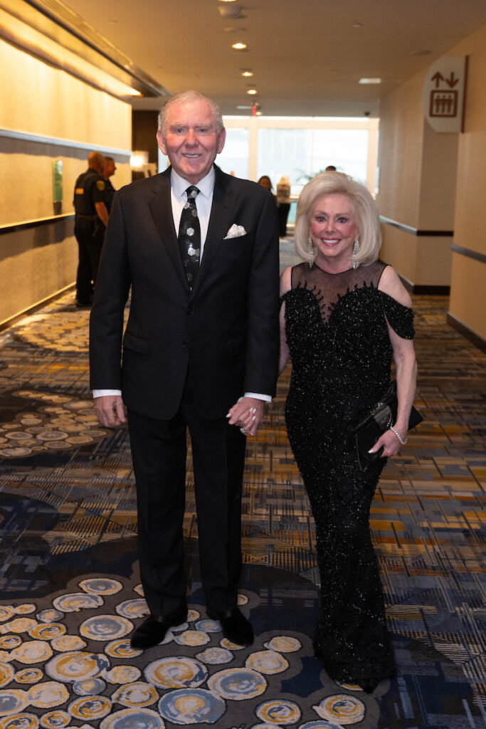 Bruce & Rhona Caress at Holocaust Museum Houston’s 2024 LBJ Moral Courage Award Dinner  (Photo by Wilson Parish)