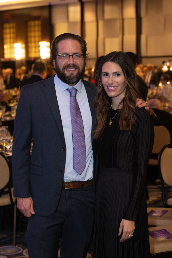 Steven & Erin Kaplan at Holocaust Museum Houston’s 2024 LBJ Moral Courage Award Dinner  (Photo by Wilson Parish)