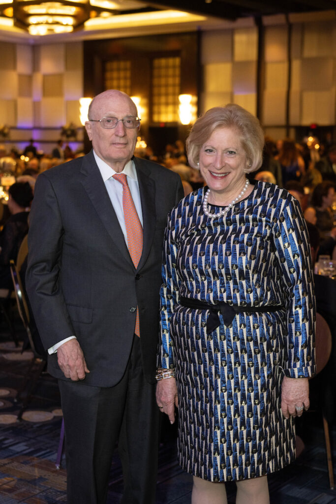 David & Carol Neuberger at Holocaust Museum Houston’s 2024 LBJ Moral Courage Award Dinner  (Photo by Wilson Parish)
