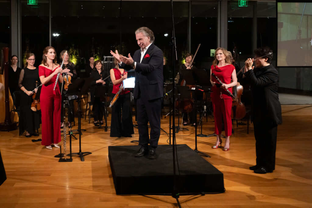 Richard Danielpour with ROCO at Asia Society Texas Center (Photo by Violeta Alvarez)