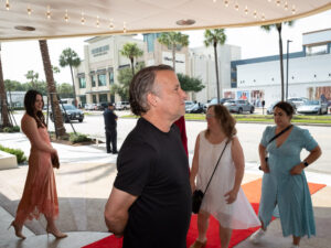 irector Richard Linklater fell in love with movies at the River Oaks Theater in many ways. (Photo by F. Carter Smith)