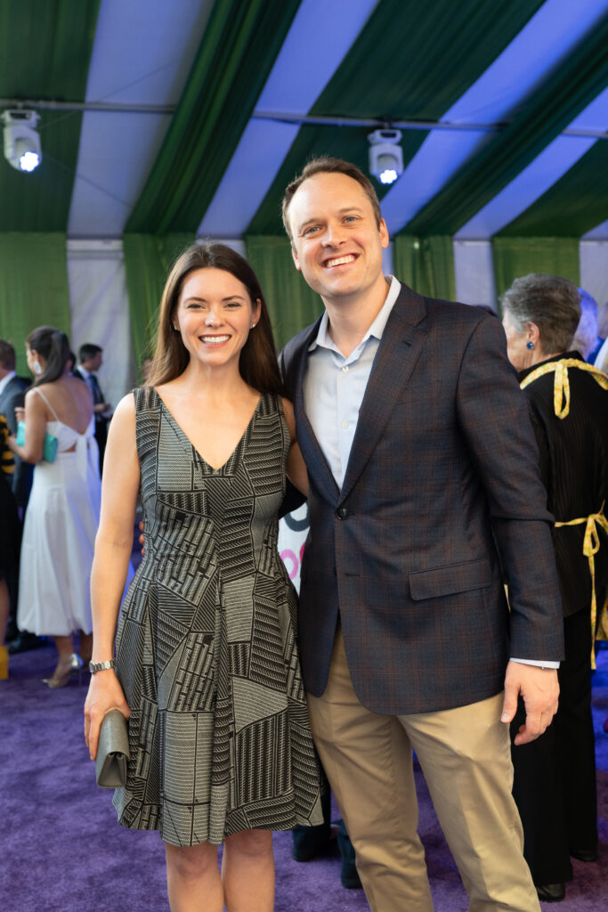 Sara Cain, Michael McGinnis at Studio Menil Presents: Alphabet Soup (Photo by Daniel Ortiz)