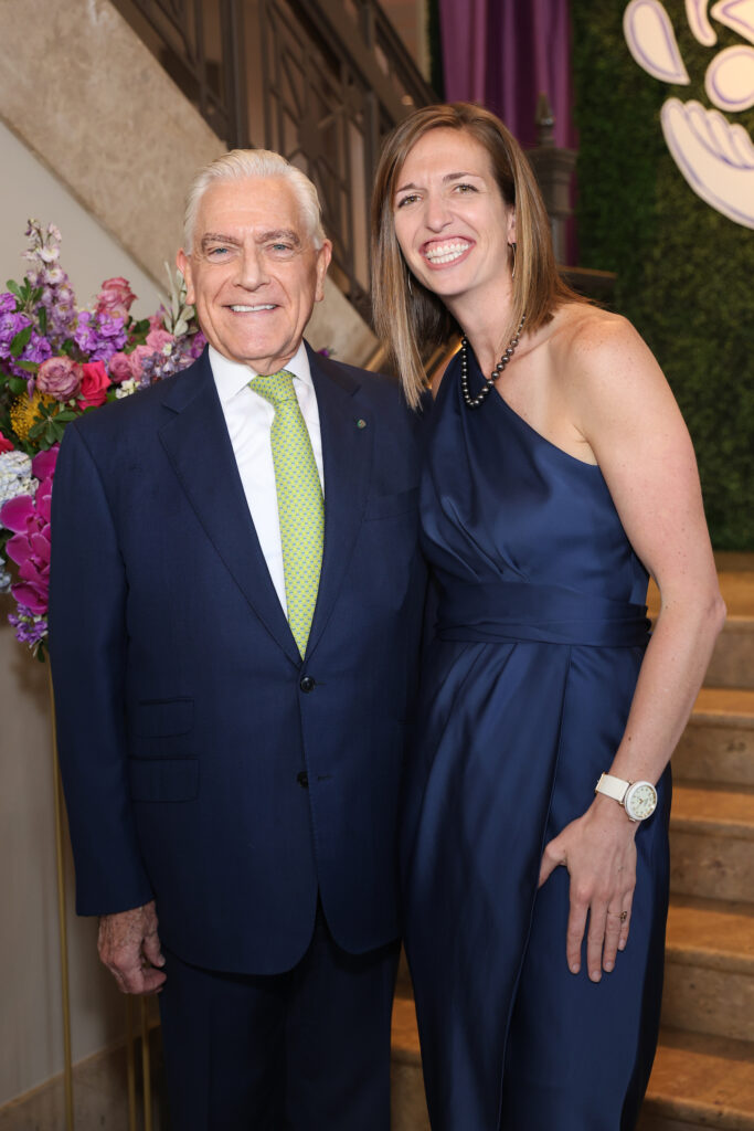 Sir Mark Haukohls, Dr. Linday Wharton at the Holdsworth 'Champions of Hope' dinner (Photo by Priscilla Dickson)