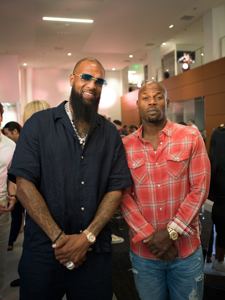 Rapper Slim Thug, Sweaze at the grand opening of Central Houston Cadillac's new location near NRG Park (Photo by Daniel Ortiz)