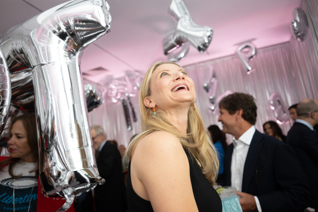 Stephanie Cockrell at Studio Menil Presents: Alphabet Soup (Photo by Daniel Ortiz)