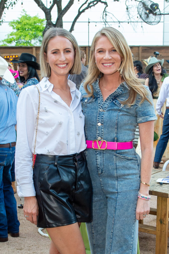 Tasia Day, Katie Tsuru at the Cattle Baron's Ball kick-off held at The Rustic Downtown. (Photo by Jacob Power)