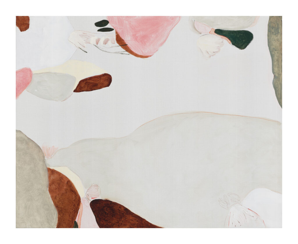 Terrell James's "Tide," 2024. Oil on linen.(Courtesy Josh Pazda Hiram Butler Gallery)