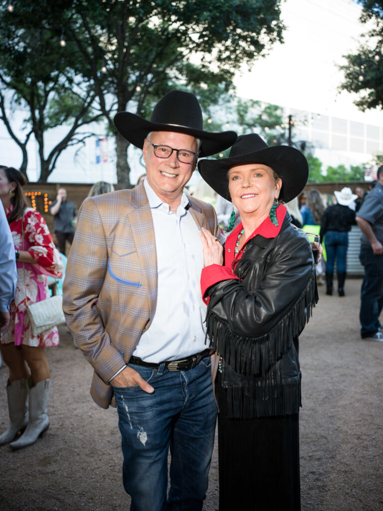 Tripp Carter, Chree Boydstun at the Cattle Baron's Ball kick-off held at The Rustic Downtown. (Photo by Daniel Ortiz)