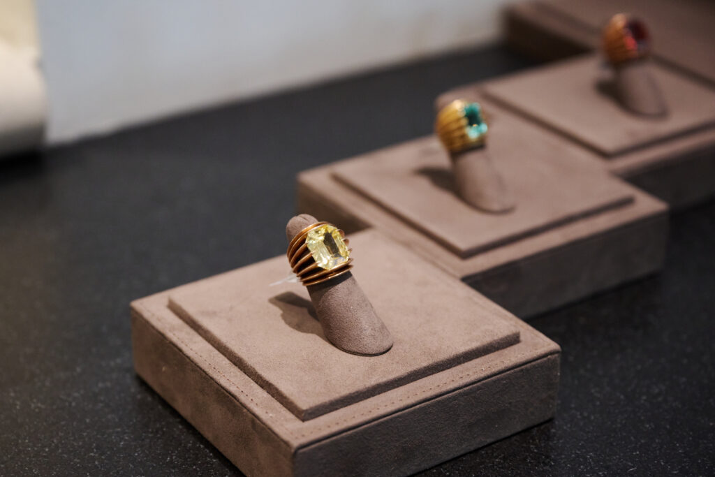 Rings from the Giorgio B collection. (Photo by Jonathan Zizzo)