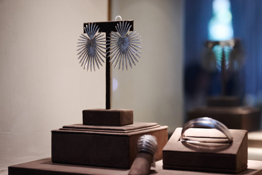 Gorgeous earrings from the Giorgio B line. (Photo by Jonathan Zizzo)