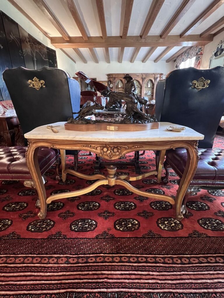 A closer look at a sculpture by Frederic Remington. (Photo by Dallas Estate Sellers)