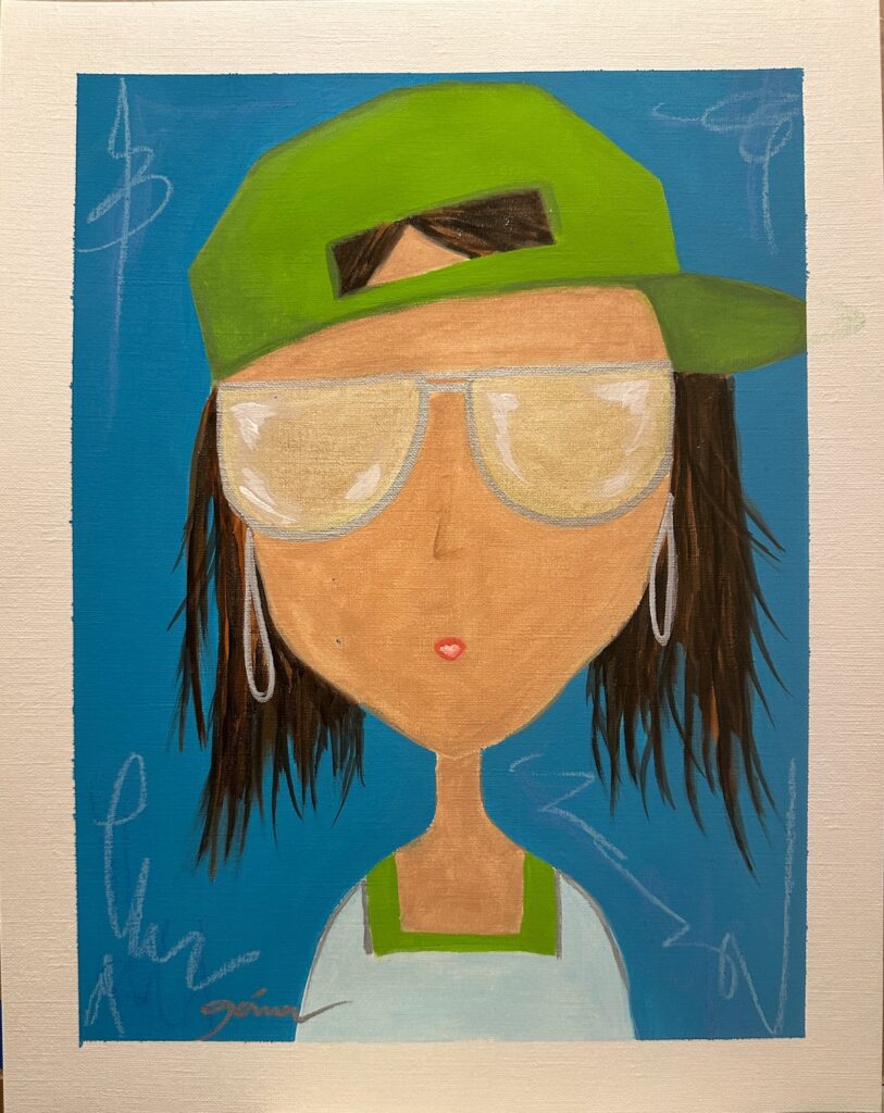 A "little lady", donated by Abigail Gómez, will be hiding in The Woodlands. (Courtesy of Abigail Gómez)
