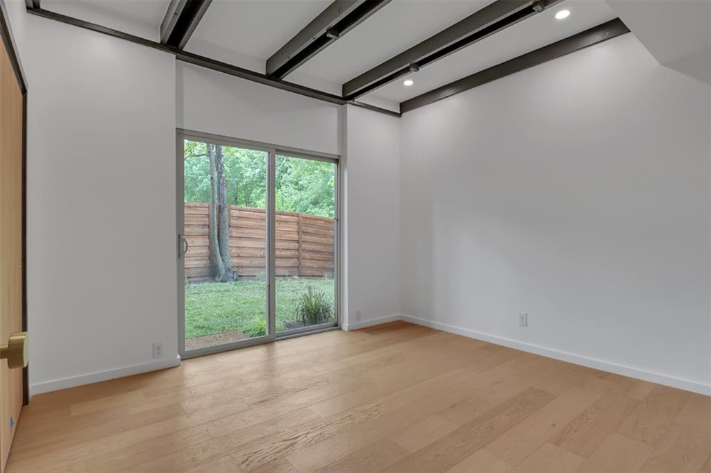 One of three bedrooms.