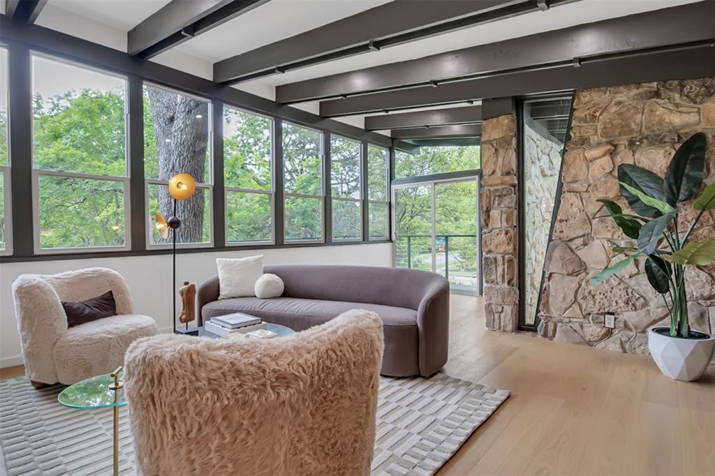 Panoramic views abound. 