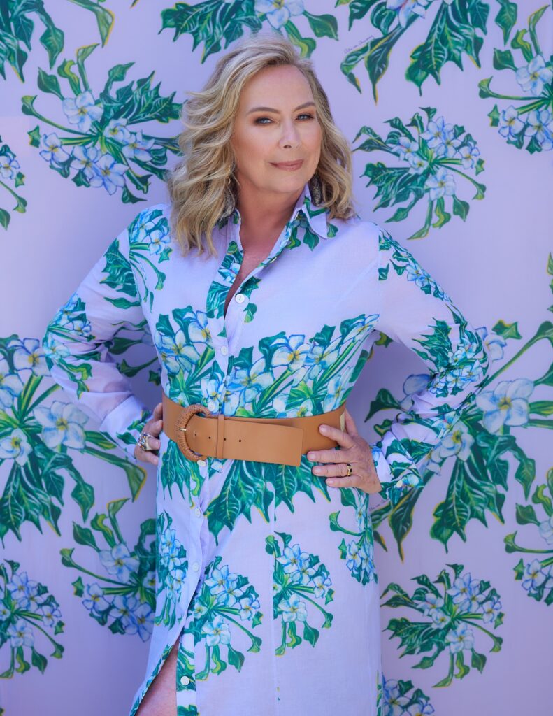 Fashion designer, conservationist, and philanthropist Ala von Auersperg Isham of Newport and Antigua (Photo courtesy of AvA) 