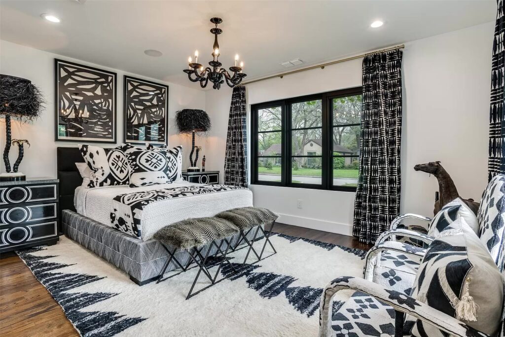 A monochrome retreat.