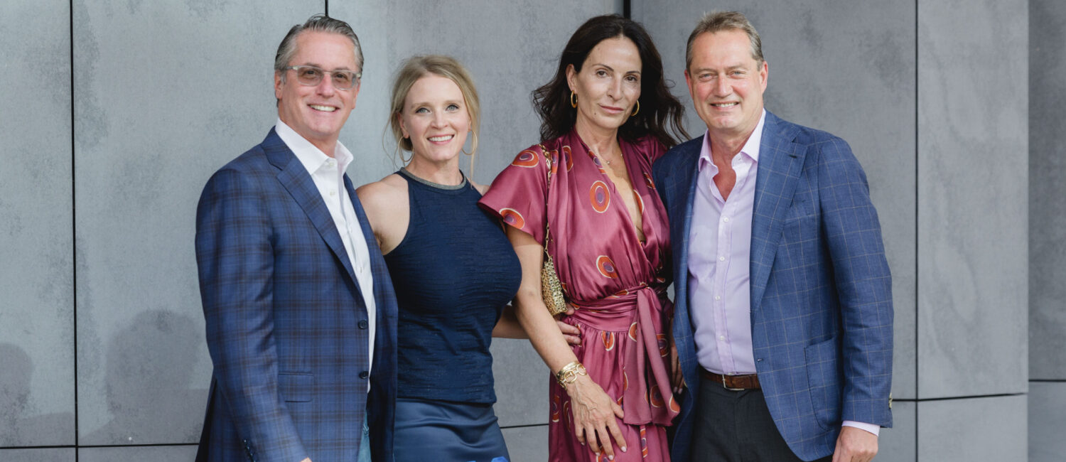Joe King, Rachel Schweers, Darrah & Rick Wahlstedt make the scene at the Le Colonial Summer Soirée, co-hosted by PaperCity. (Photo by Johnny Than)