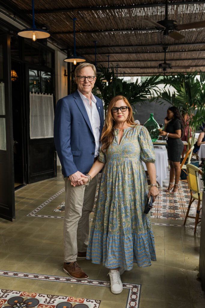 Graham & Dawn Ginn at the Le Colonial Summer Soirée, co-hosted by PaperCity (Photo by Johnny Than)