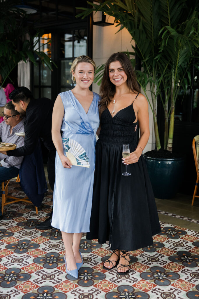 Alexandra Killion, Kelsey Ralph at the Le Colonial Summer Soirée, co-hosted by PaperCity (Photo by Johnny Than)
