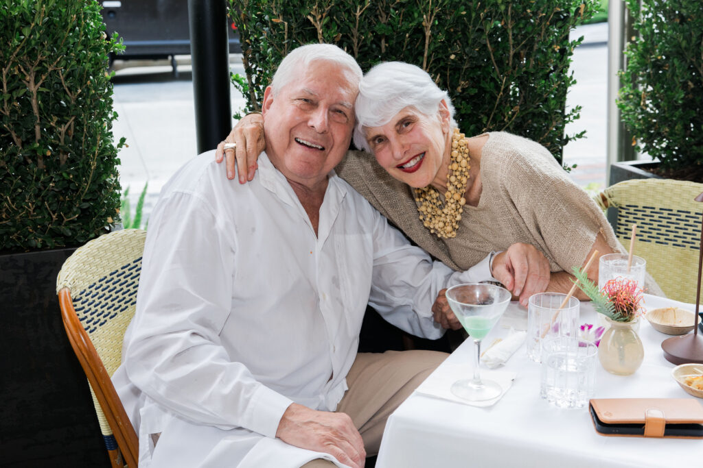 Michael Schaefer & Ellen Benning at the Le Colonial Summer Soirée, co-hosted by PaperCity (Photo by Johnny Than)