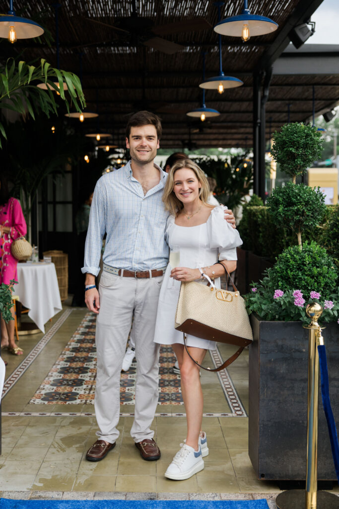 Alexander & Sallie Green at the Le Colonial Summer Soirée, co-hosted by PaperCity (Photo by Johnny Than)