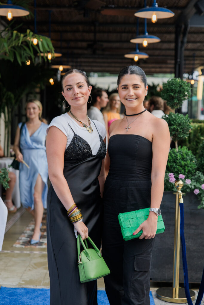 Caroline Henderson, Andrea Martinez Aldecoa at the Le Colonial Summer Soirée, co-hosted by PaperCity  (Photo by Johnny Than)