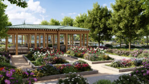 Ritz-Carlton Residences, The Woodlands residents will have access to a floral cutting garden.