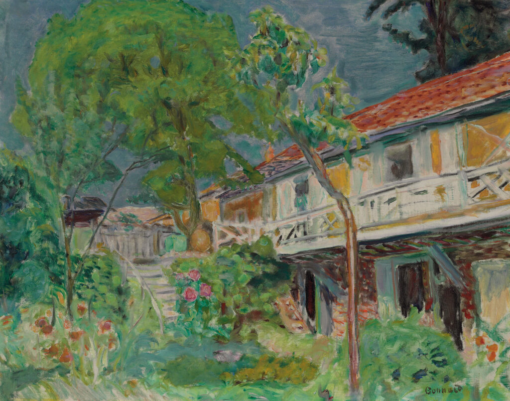 Pierre Bonnard's Pierre "Ciel d'été," 1915. Artist Terrell James says she is inspired by Post Impressionist painter Bonnard's garden views and masterful use of color after viewing the "Bonnard's World's" exhibit at the Kimbell Art Museum in Fort Worth. (Courtesy Christie's)