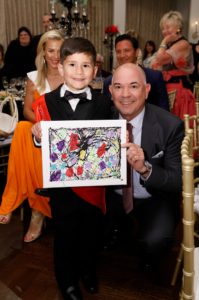 2024 Honored Hero, Evan Pesek with Daren Austin